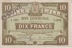 Frankreich 10 f 10 F Lille Epreuve -