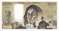 Frankreich 500 francs 500 Francs Pascal - St Jacques Tower - 1969-11-06 - K.14 -