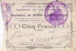 Frankreich 5 f 5 F Vis-En-Artois -