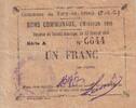 Frankreich 1 f 1 F Vitry-En-Artois -
