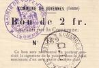 Frankreich 2 f 2 F Voyennes -