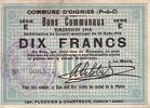 Frankreich 10 f 10 F Oignies -