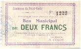 Frankreich 2 francs 2 Francs Petit-Verly City - N1222 - 1915 -