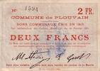 Frankreich 2 f 2 F Plouvain -