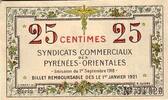 Frankreich 25 centimes 25 cent. Pyrénées Orientales -