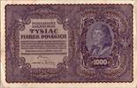 Polen 1000 marek 1000 Marek - T. Kosciuszko - 1919 F to VF -