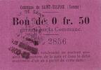 Frankreich 50 centimes 50 cent. Saint-Sulpice -