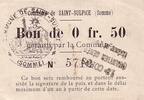 Frankreich 50 centimes 50 cent. Saint-Sulpice -