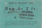 Frankreich 2 f 2 F Saint-Sulpice - N683 - 10/05/1915 -