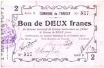 Frankreich 2 francs 2 Francs Travecy City - 1915 -