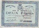 Frankreich 2 f 2 F Trélon -