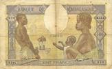 100 francs 1937 Madagaskar 100 Francs Fortuna and symbols of agriculture and industry IV / S
