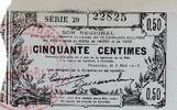Frankreich 50 centimes 50 cent. Fourmies - 08/05/1916 -
