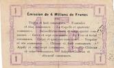 Frankreich 1 f 1 F Fourmies - Second serial - 24/10/1915 -