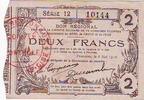 Frankreich 2 f 2 F Fourmies -