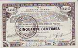 Frankreich 50 centimes 50 cent. 70 communes -
