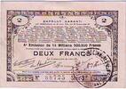 Frankreich 2 f 2 F 70 communes -