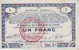 Frankreich 1 f 1 F 70 communes -