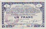 Frankreich 1 f 1 F 70 communes -