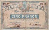 Frankreich 5 f 5 F Lille -