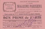 Frankreich 10 10 centimes Béziers Bon prime remb.à partir d avril -