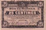 Frankreich 25 centimes 25 cent. Roubaix-Tourcoing -