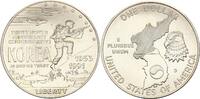 USA 1 dollar 1 Dollar - Korea War - 1991 - D Denver - Silver -