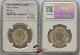 Germany Gulden 1825-W Württemberg. Wilhelm I NGC MS66
