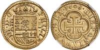 Spain Escudo 1608-C Philip III, Segovia mint NGC MS64