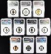 USA 2018-S 10pc. Silver Reverse Proof Set NGC PF-70; FDOI; Mercanti; Free NGC Box!