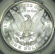 USA 1878-CC Morgan Dollar CAC MS-61; Frosty White