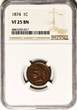 USA 1874 Indian Head Cent NGC VF-25