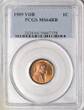 One Cent Cent VDB Lincoln Wheat PCGS MS-64 RB