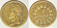 USA French Colonies (West Indies) 5 Cent; Nice VF-XF; Neat Old Coin! -