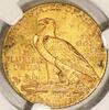 USA $5 Gold Half Eagle 1909 NGC & CAC MS-62; Better Date!