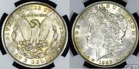 USA Morgan Dollar  1888 NGC MS-63; Choice Original
