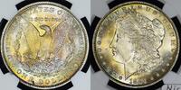 USA Morgan Dollar  1884-O NGC MS-64; Nice Tone!