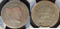 USA 1795 Liberty Cap Half Cent; PCGS G Detail; Plain Edge, No Pole  601,21 EUR  zzgl. 51,52 EUR Versand