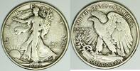 USA 1918-S Walking Liberty Half Dollar; ss 51,52 EUR  zzgl. 13,73 EUR Versand