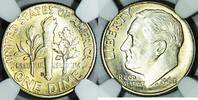 USA 1960-D Roosevelt Dime NGC MS-66; Superb; Looks 67 51,52 EUR  zzgl. 13,73 EUR Versand