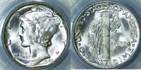 USA 1943-D Mercury Dime PCGS MS-66 FB 85,88 EUR  zzgl. 13,73 EUR Versand