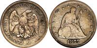 USA 1875-S Twenty Cent NGC VG-08; Choice Original 188,95 EUR  zzgl. 51,52 EUR Versand