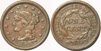 One Cent Large Cent Tall Date Braided Hair  VF-XF  178,62 EUR  zzgl. 17,85 EUR Versand