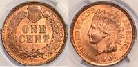 One Cent Indian Head Cent CAC MS-64 RD; Premium Quality Beauty! MS-64 625,21 EUR  zzgl. 53,58 EUR Versand