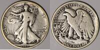 Half Dollars, Half Dollars Half Dollar Obverse Walking Liberty ; VG+  133,97 EUR  zzgl. 17,85 EUR Versand