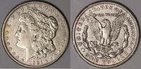 Dollars, Dollars Morgan Dollar 'Thorn Head' ; VAM-1B4A, Scarce; -AU vz 160,76 EUR  zzgl. 17,85 EUR Versand