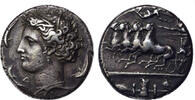 Sicily, Syracuse AR decadrachm c. 400-390 BC Dionysus I, tyrant, unsigned work by Euainetos ss