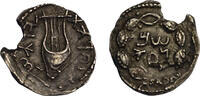 Judaea, Bar Kokhba revolt AR zuz c. AD 134-5 f.vz, chipped 1600,00 EUR1280,00 EUR  zzgl. 25,00 EUR Versand