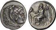 Kingdom of Macedon AR tetradrachm c. 328-323 BC Alexander III “the Great”, lifetime issue of Lampsak