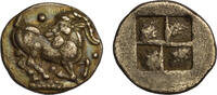 Thraco-Macedonian tribes, Mygdones or Krestones AR diobol c. 490-470 BC ss+ 450,00 EUR360,00 EUR  zzgl. 15,00 EUR Versand